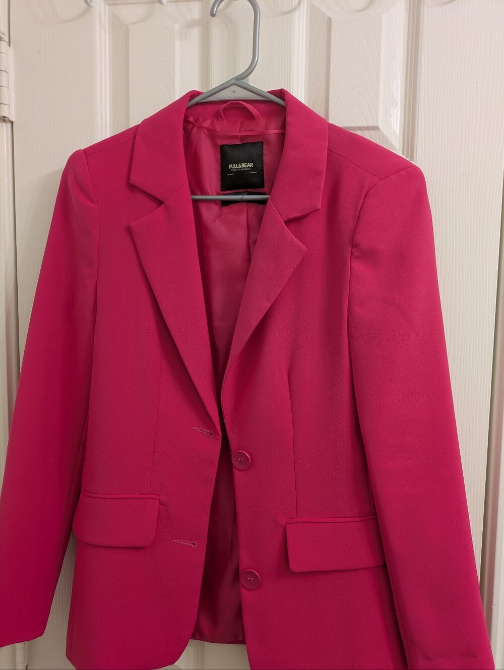 PULL&BEAR Bright Pink Blazer